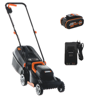 Worx WG730E - Tagliaerba a batteria - 20V/4Ah - Taglio 30 cm