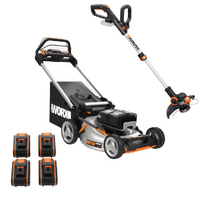 PROMO Worx Nitro WG761E - Tagliaerba semovente a batteria - 80V/4Ah - Taglio 51 cm