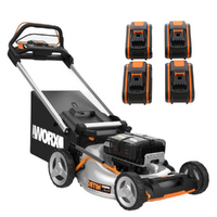 Worx Nitro WG761E - Tagliaerba semovente a batteria - 80V/4Ah - Taglio 51 cm