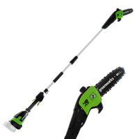 Greenworks G48PS - Potatore su asta di prolunga a batteria 48V - SENZA BATTERIE E CARICABATTERIE