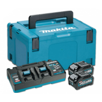 Starter Kit Energy XGT Makita 40V 2 batterie da 4.0 Ah - Caricabatterie doppio