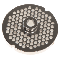 Trafila per tritacarne N.8 - fori da 6 mm - diametro trafila 61 mm