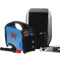 Awelco Mikrotig 200 - Saldatrice Inverter (MMA, TIG LIFT) + Valigetta, corrente continua (DC), con innesco a striscio