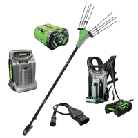 EGO Lotus - Abbacchiatore 56V - Batteria da 10Ah - Asta Telescopica - 190-280 cm