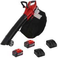 Einhell GE-CL Li E - Soffiatore - Aspiratore per foglie  - 2x 18V 5.2Ah