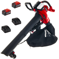 Einhell GE-CL 36/230 Li E - Soffiatore - Aspiratore per foglie - 2x 18V 5.2Ah
