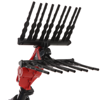 Zanon Olivar Electric AL 300 - Abbacchiatore elettrico a batteria - Asta telescopica in alluminio 210 - 340 cm