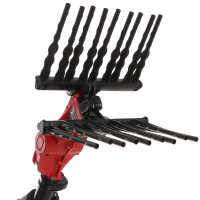 Zanon Olivar Electric AL 300 - Abbacchiatore elettrico a batteria da 191/316 cm - Asta telescopica in alluminio