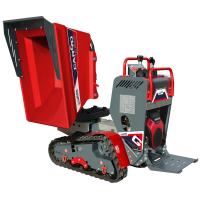 Motocarriola cingolata CARGO L 10000 HEDT 4.0 - Honda GXe630