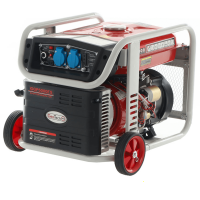 GeoTech-Pro iGGP5000ES - Generatore di corrente inverter con avv. elettrico carrellato 4 kW - Continua 3.5 kW Monofase