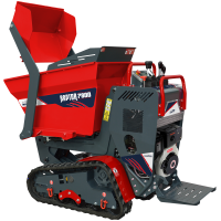 Motocarriola cingolata RAPTOR 7800 YED 4.0 - Yanmar L100E - Con pala