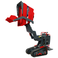 Motocarriola cingolata CARGO J 10000 HEDH 4.0 con joystick - Honda GXe630 - Con pala