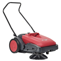 Nilfisk Viper PS480 - Spazzatrice manuale a spinta con cesto di raccolta