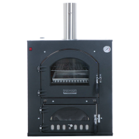 Fontana FOCO - Forno a legna da incasso 80x45