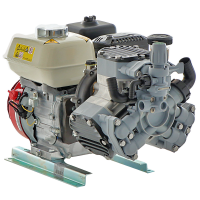 Comet MTP P40/20 SC 4T - Motopompa irrorazione a scoppio - motore Honda GX120 - versione per acidi e prodotti chimici