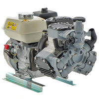 Comet MTP P40/20 SC 4T - Motopompa irrorazione a scoppio - motore Honda GP 160 - versione per acidi e prodotti chimici