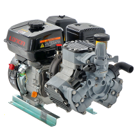 Comet MTP P40/20 SC 4T - Motopompa irrorazione a scoppio - motore Loncin G200F - versione per acidi e prodotti chimici