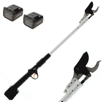 Volpi KV81 - Forbice elettrica da potatura su asta - 2x 21.6V 4Ah