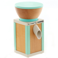 Komo KoMoMio Verde Acqua - Mulino per farina a pietra in faggio - 360W