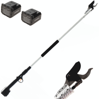 Volpi KV151 - Forbice elettrica da potatura su asta - 2x 21.6V 4Ah
