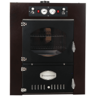 Rossofuoco Garden Color 80 Marrone - Forno a legna da incasso