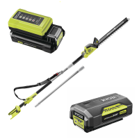 Ryobi RY36PHT50A-0 - Tagliasiepi su asta di prolunga a batteria Max Power 36V/2Ah - lama da 50cm