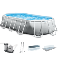 Intex Prisma Frame 26796NP - 503x274x122 cm - Piscina Ovale