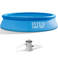 Intex Easy Set 28122NP - Piscina gonfiabile + Pompa filtro 30 W