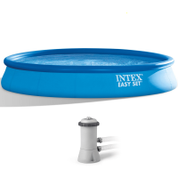 Intex Easy Set 28158NP - &Oslash;457x84 cm - Piscina gonfiabile + Pompa filtro 45 W