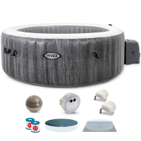 Intex Rotonda Greywood Deluxe 28440EX - Piscina idromassaggio spa