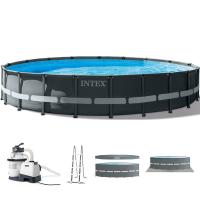 Intex Ultra XTR Frame 26334NP - &Oslash;610x122 cm - Piscina Rotonda