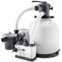 Pompa filtro a sabbia con sistema ECO Intex 26680 - Portata d'acqua 10.000 l/h - 520 W