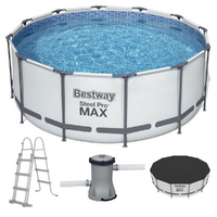 Bestway Steel Pro Max 56420 - &Oslash;366x122 cm - Piscina Rotonda