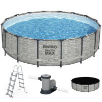 Bestway Steel Pro Max 5619E - Ø488x122 cm - Piscina Rotonda