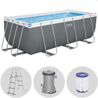 Bestway Power Steel 56456 - 412x201x122 cm - Piscina fuori terra