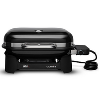 Weber Lumin Black 92010953 - Barbecue elettrico portatile
