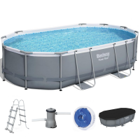 Bestway Power Steel 56448 - Piscina Ovale