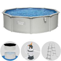 Bestway Hydrium 56384 - &Oslash;460x120 cm - Piscina Rotonda