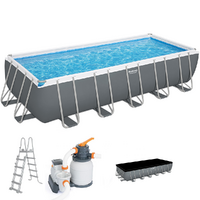 Bestway Power Steel 5612B - 640x274x132 cm - Piscina fuori terra