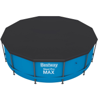 Telo copripiscina frame rotondo &Oslash;366 cm Bestway 58037