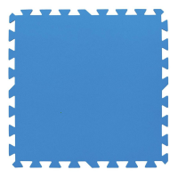 Piastrella antiscivolo blu 50x50 cm 9 pz Betsway 58220