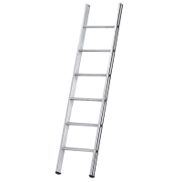 S.T.P. Olivia Pioli, 6 gradini, 2.00 mt - Scala in alluminio semplice singola