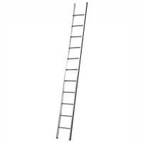 S.T.P. Olivia Pioli, 11 gradini, 3.35 m - Scala in alluminio semplice singola - Altezza stimata operativa 4.35 m