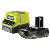 Batteria RYOBI Lithium+ 18V 2,0Ah + CARICABATTERIA