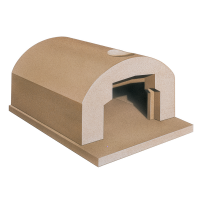 Linea VZ F4 - Forno a legna con piano cottura 56x61 cm - Capacit&agrave; cottura 2 pizze