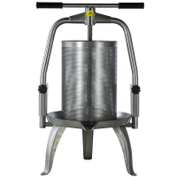 Baesso V30 Inox - Torchio a vite per frutta e verdura 30L - Gabbia in INOX