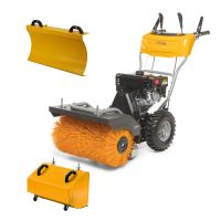 Stiga SWS 600 G - Motopazzatrice a scoppio - Pala da neve - Box di raccolta