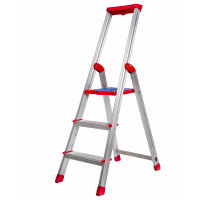 Sicos Supra, 3 gradini, 1.35 mt - Scalandrino in alluminio con cavalletto