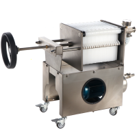 Grifo Professional Inox 20 - Filtro a cartoni per vino carrellato - Pompa in INOX
