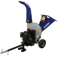 BullMach ZEUS 180 BSE - Biotrituratore a scoppio trainabile - Briggs &amp; Stratton 420cc con avviamento elettrico